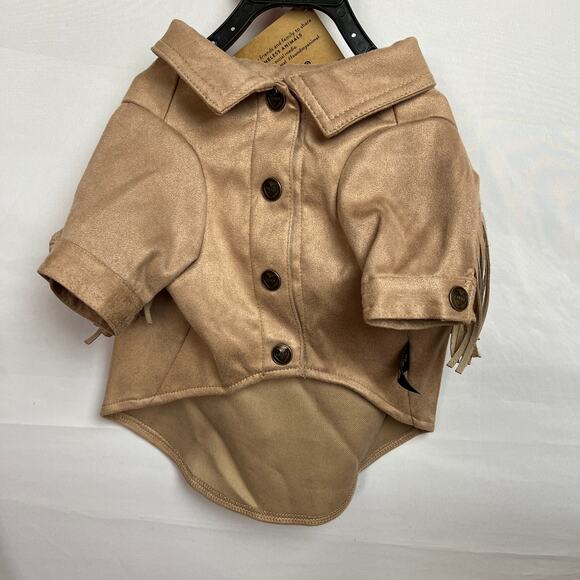 Small Dog Clothes Bundle Fringe Coat Unicorn Towel Floral Dress Sweater Holiday - Picture 2 of 16